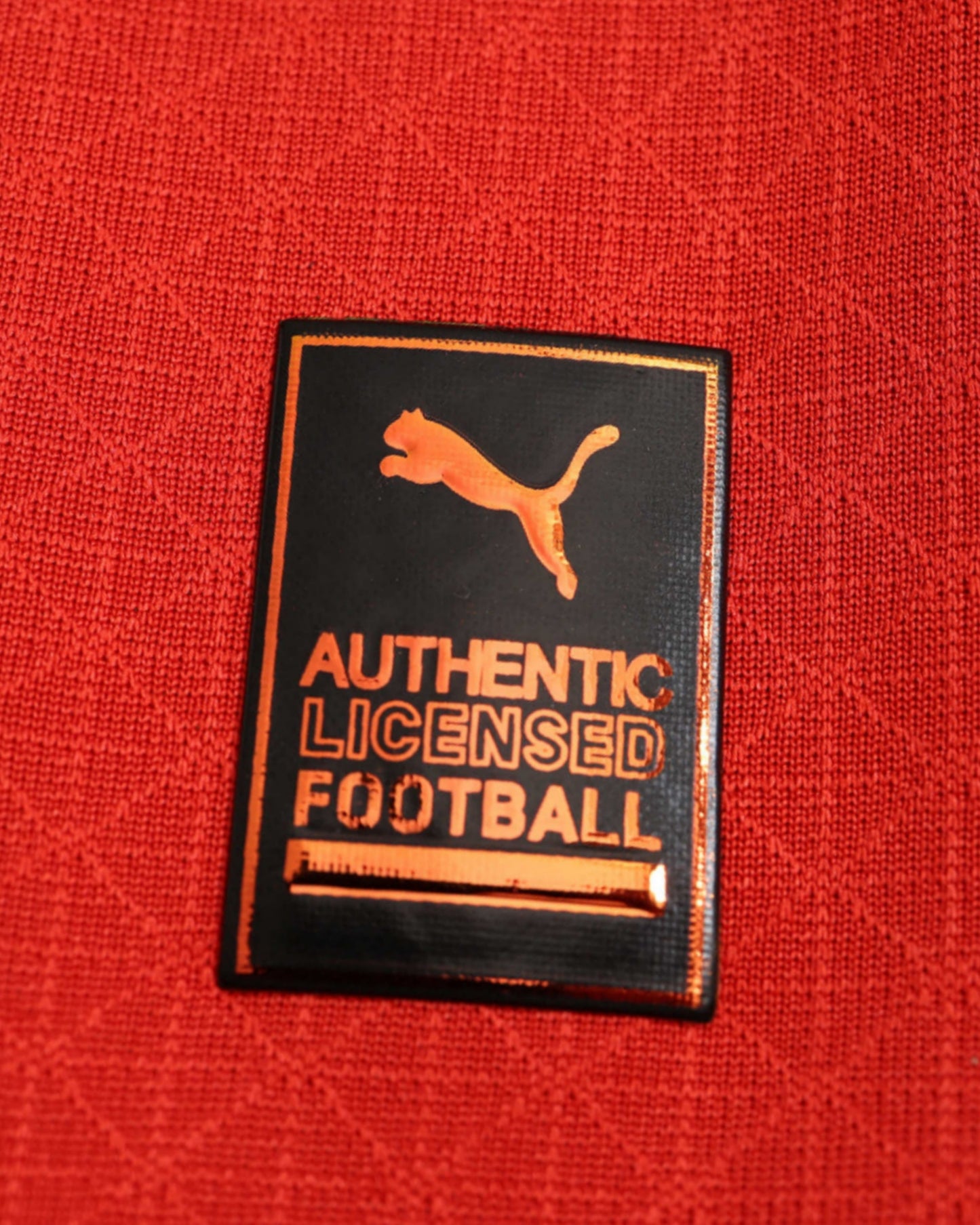 AC Milan home football jersey 2024/25 Puma authentic licensed football badge detail