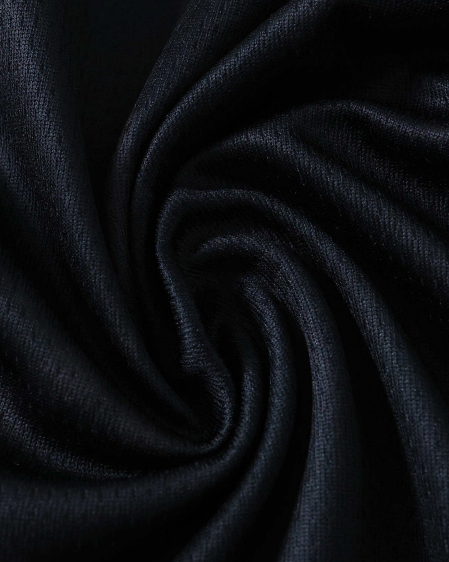 AC Milan x Off-White football jersey close-up of black textured DryCell fabric