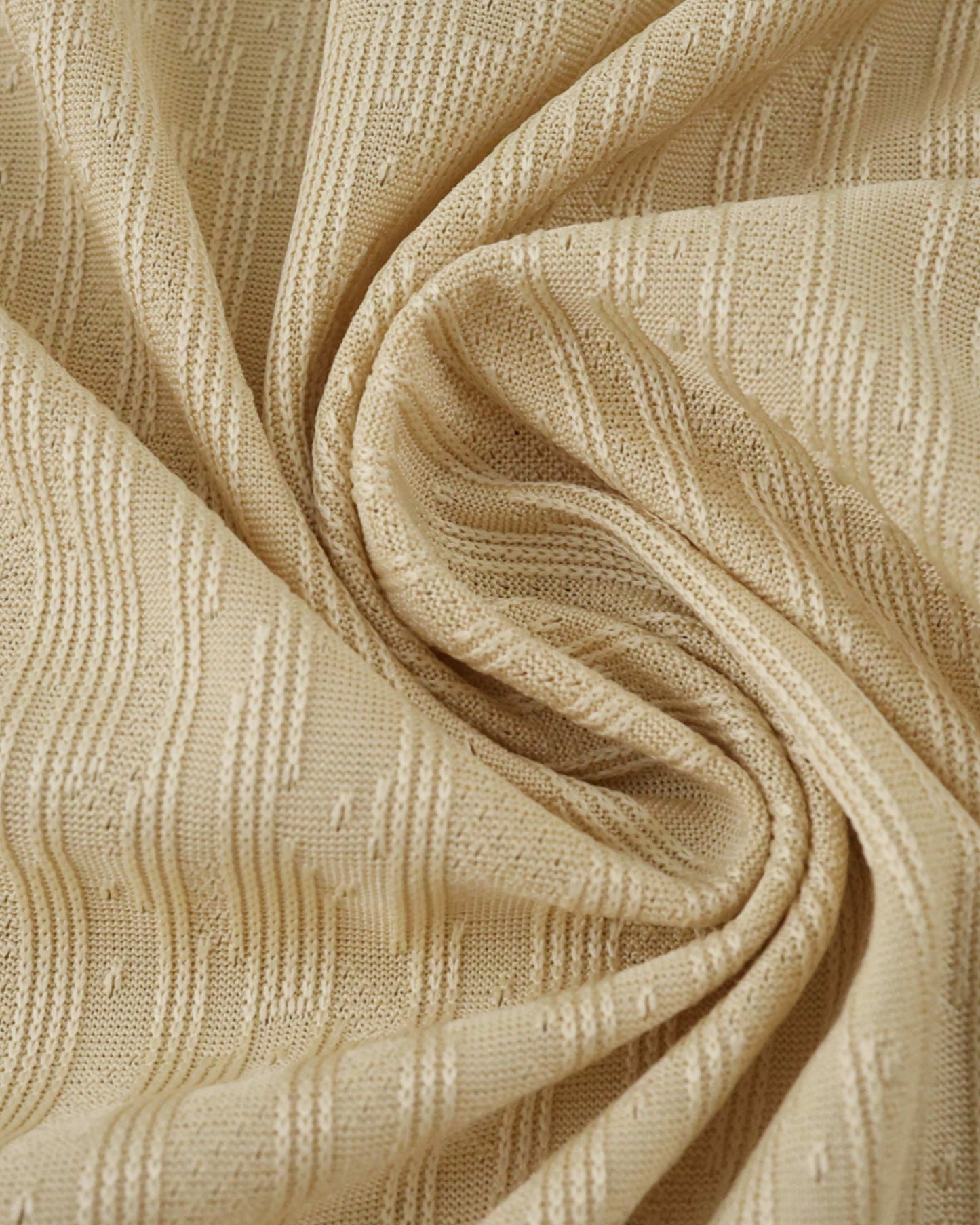 FC Barcelona away football jersey 2025/26 close-up of cream knitted breathable fabric texture