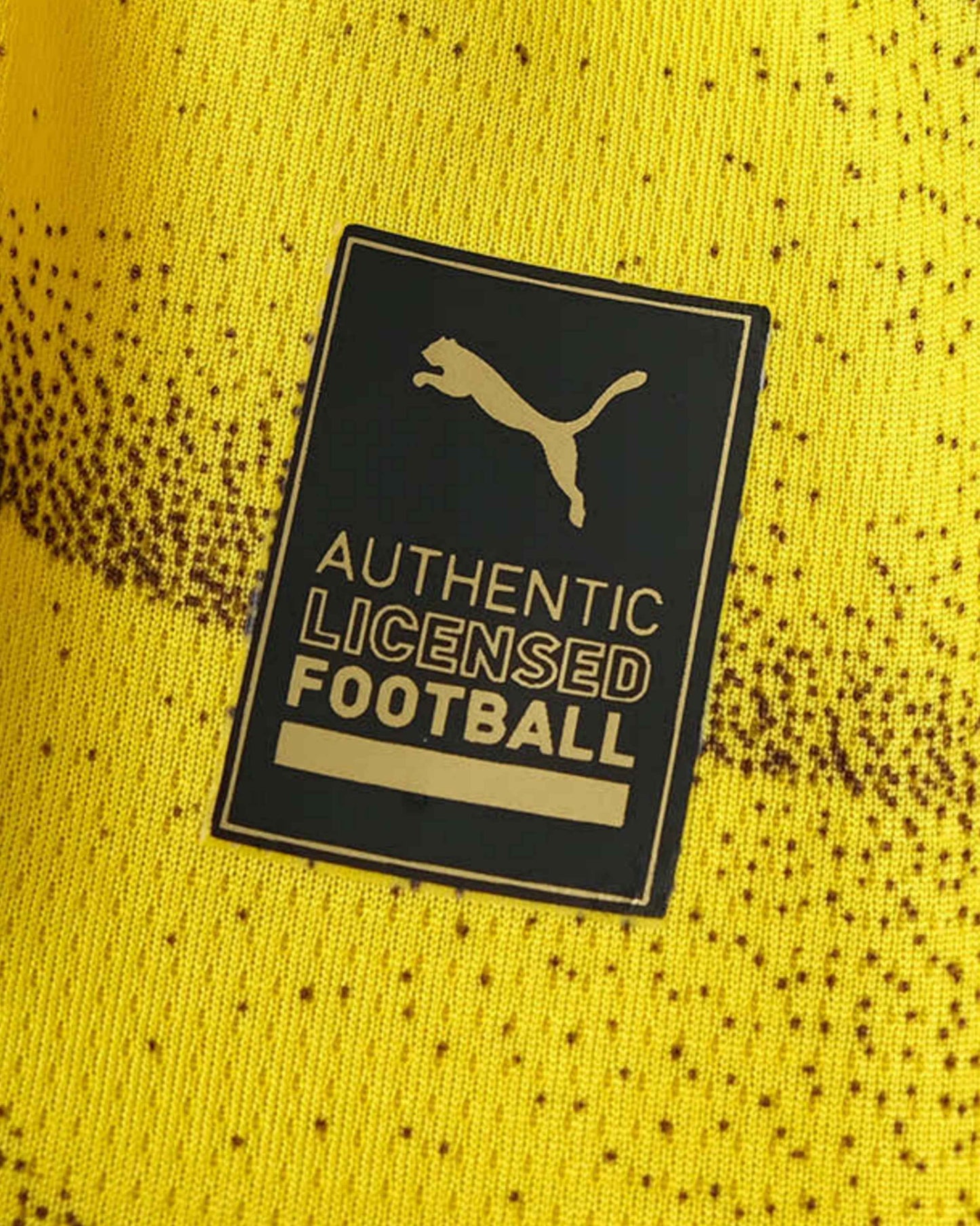 Dortmund football jersey 2023/24 black and gold authentic licensed football patch
