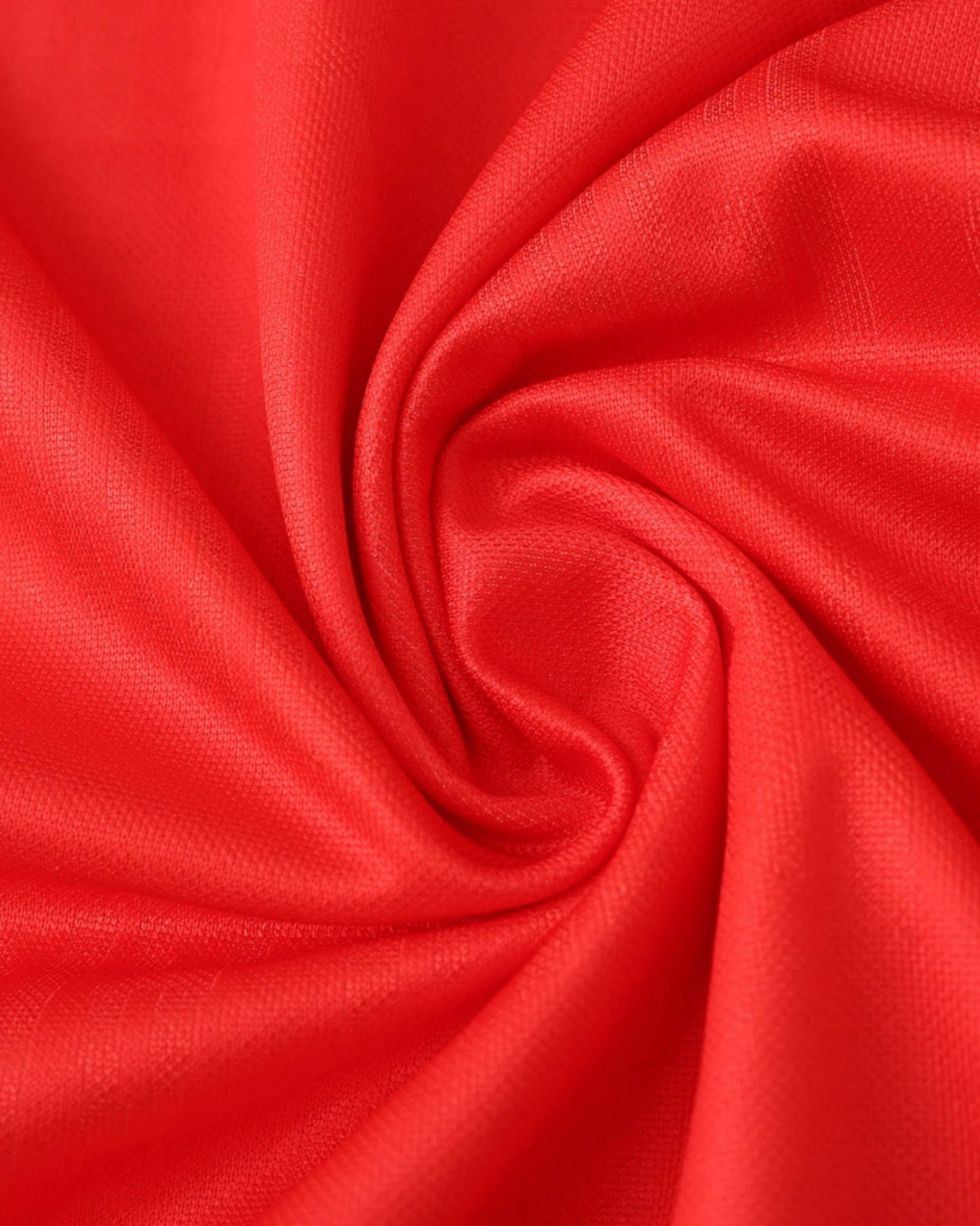 England retro away football shirt 1992/93 close-up of breathable red fabric texture
