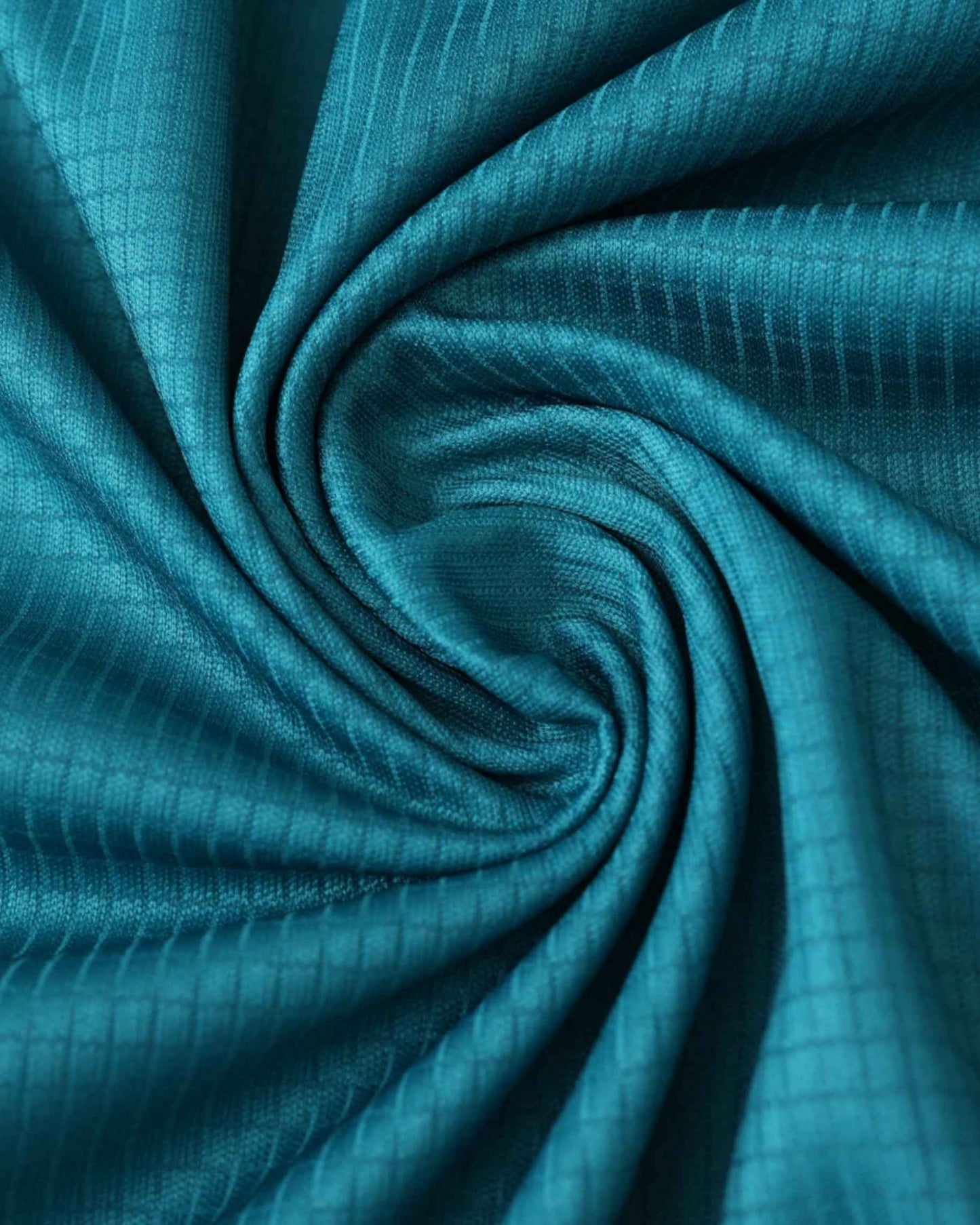 Teal textured fabric detail of Germany retro away football jersey 1994/95