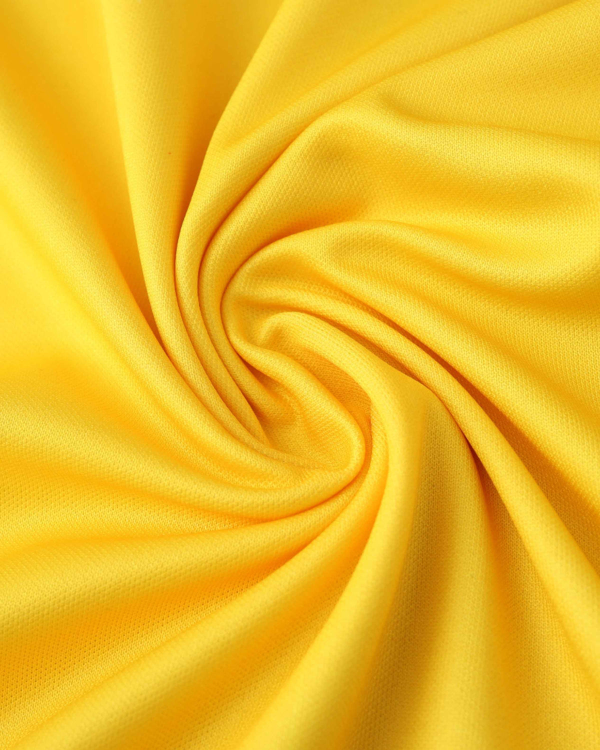 Jamaica retro home football jersey 1998/99 close-up of yellow textured weave fabric