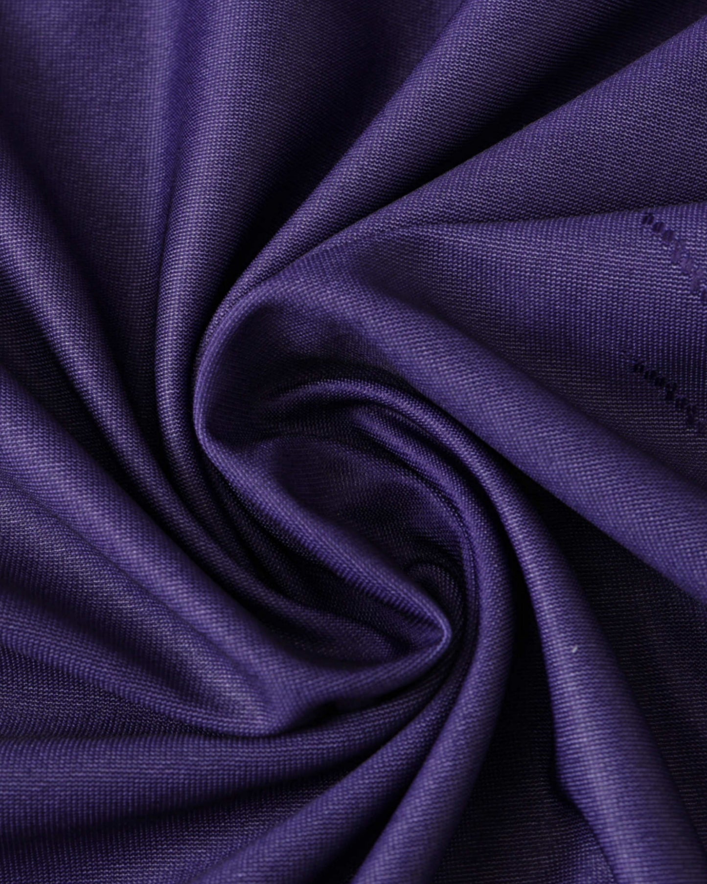 Real Madrid x Y-3 purple football jersey close-up of woven purple fabric