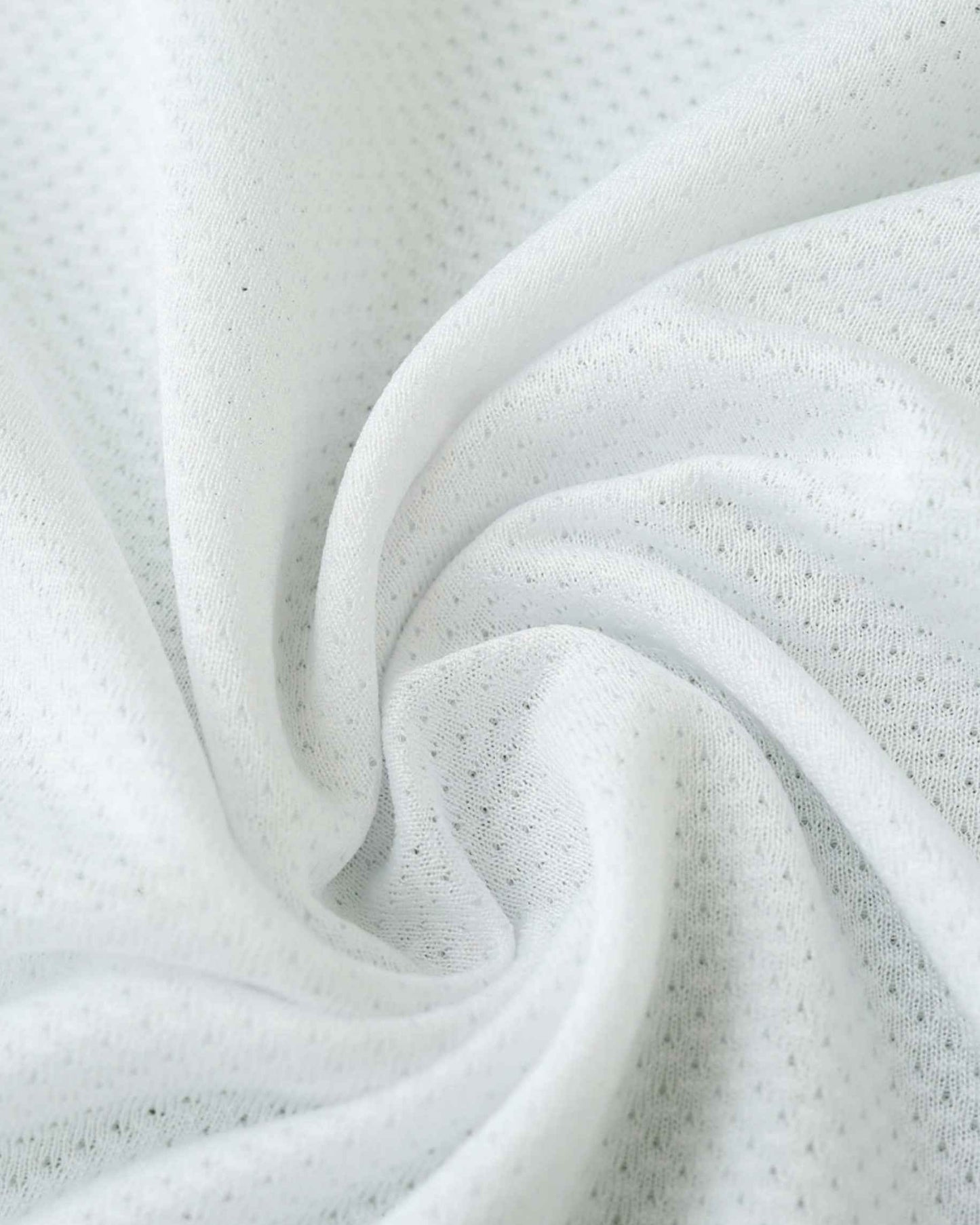 White textured fabric weave of the Santos retro home football jersey 2013/14