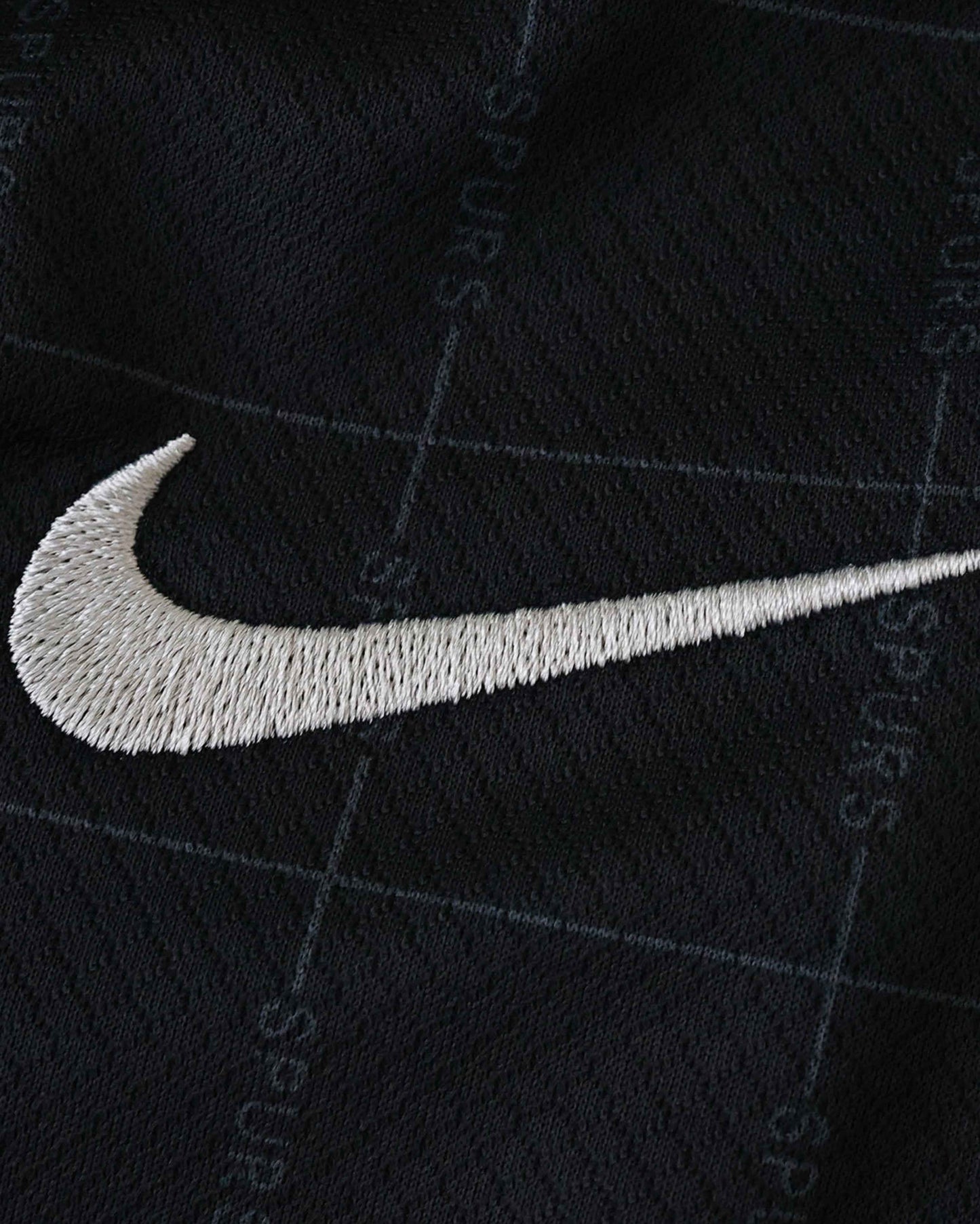 Back of black Tottenham Hotspur x Stray Kids football kit with THFC x Stray Kids text