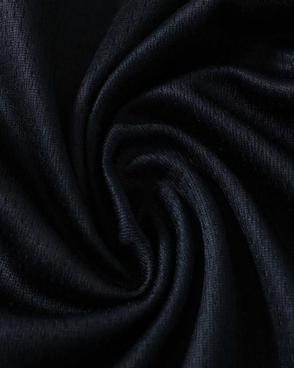 AC Milan x Off-White football jersey close-up of black textured DryCell fabric