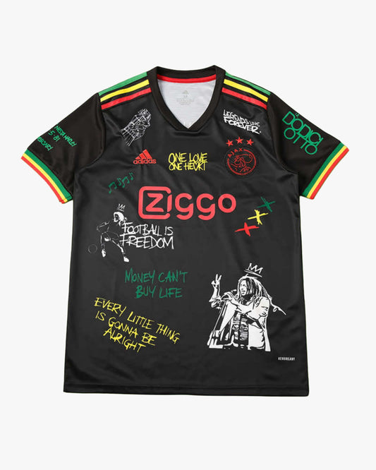 AJAX x BOB MARLEY BLACK PREMIUM KIT - Footxo