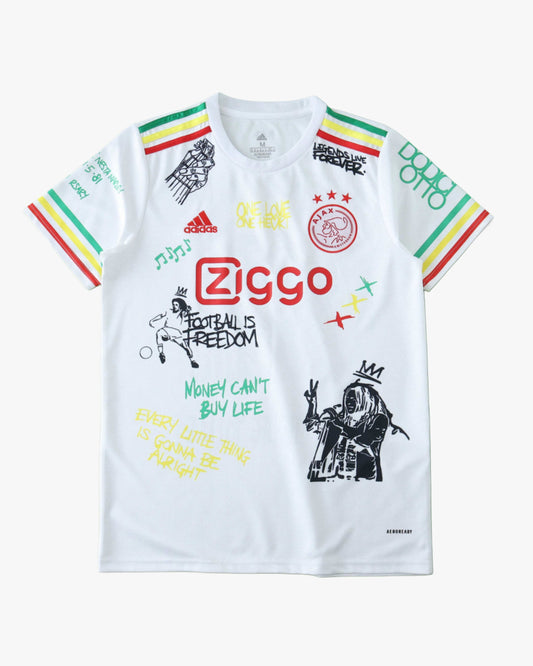 AJAX x BOB MARLEY WHITE PREMIUM KIT - Footxo