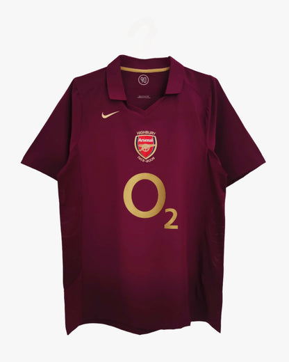 ARSENAL RETRO HOME 2005/06 - Footxo