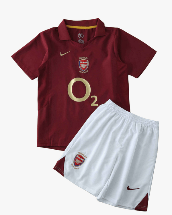 ARSENAL RETRO HOME 2005/06 KIDS - Footxo