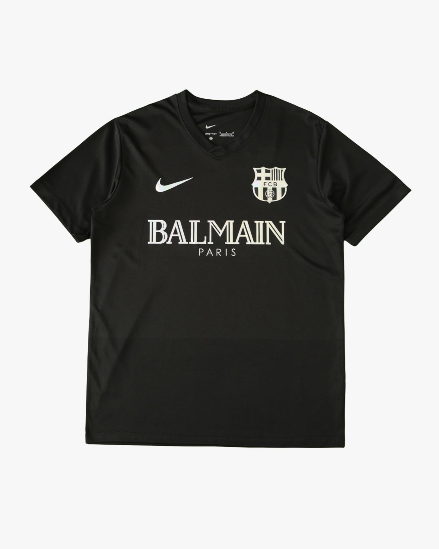 BARCELONA x BALMAIN BLACK PREMIUM KIT - Footxo