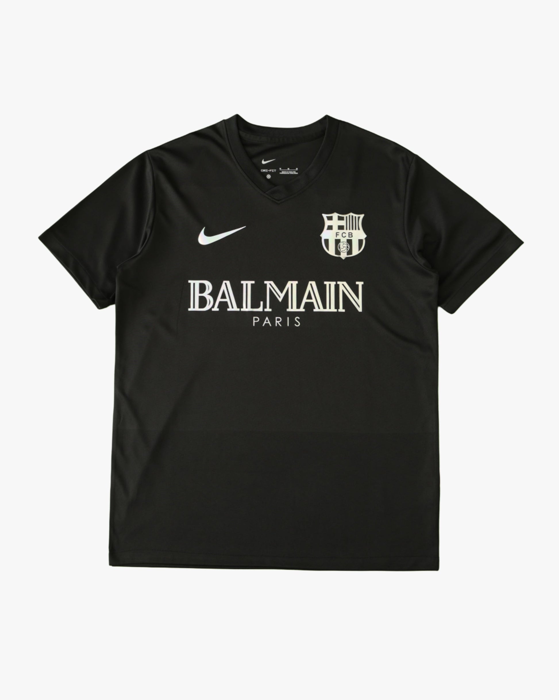 BARCELONA x BALMAIN BLACK PREMIUM KIT - Footxo