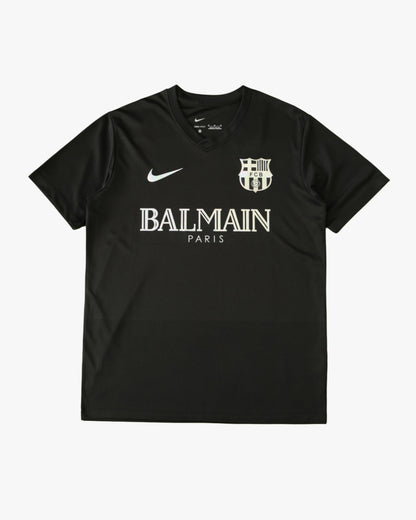 BARCELONA x BALMAIN BLACK PREMIUM KIT - Footxo