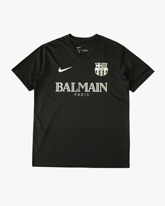 BARCELONA x BALMAIN BLACK PREMIUM KIT - Footxo