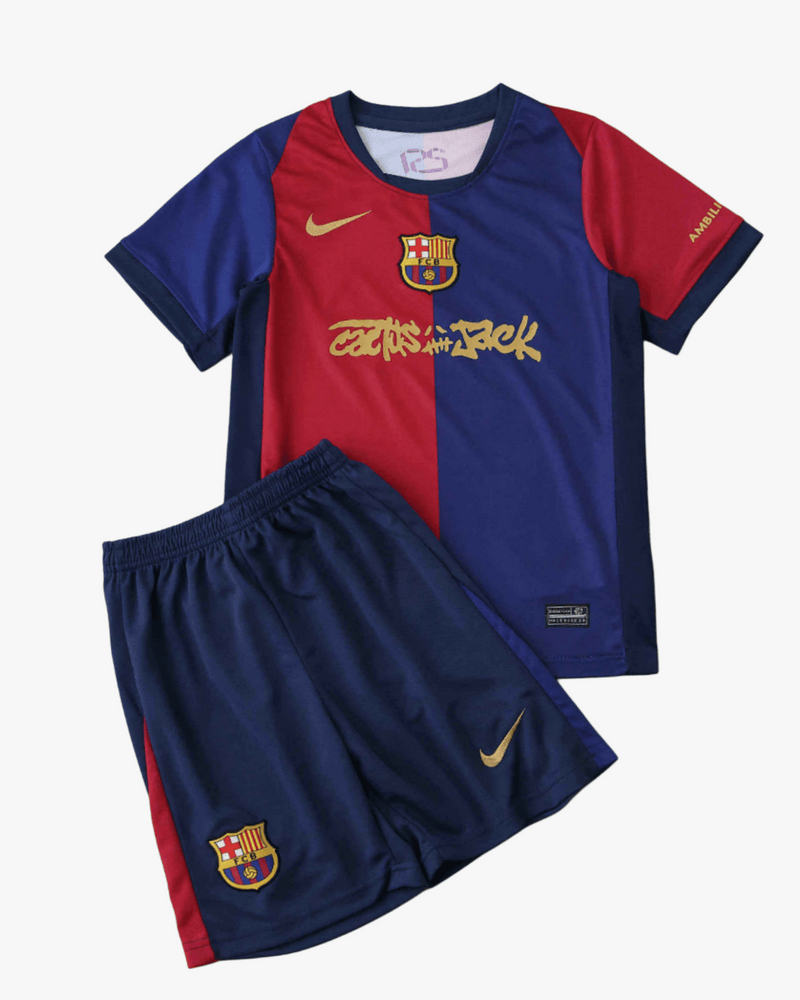 BARCELONA x CACTUS JACK HOME KIDS - Footxo