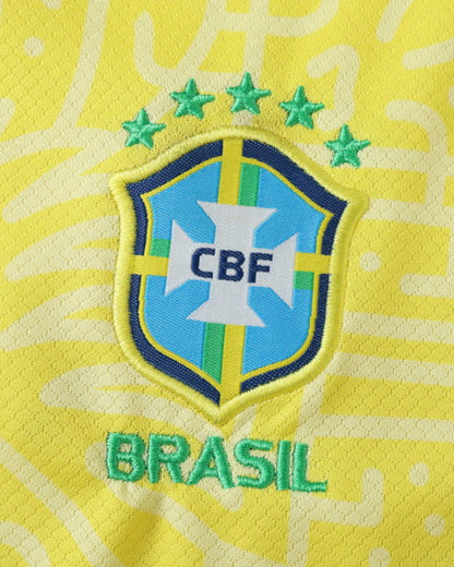 BRAZIL HOME 2024/25 KIDS - Footxo