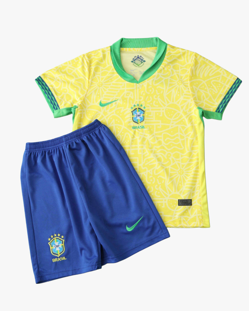 BRAZIL HOME 2024/25 KIDS - Footxo