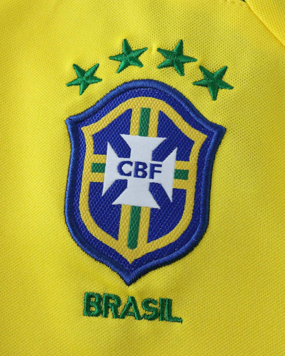 BRAZIL RETRO HOME 2003/04 KIDS - Footxo