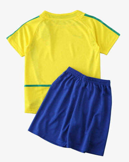 BRAZIL RETRO HOME 2003/04 KIDS - Footxo