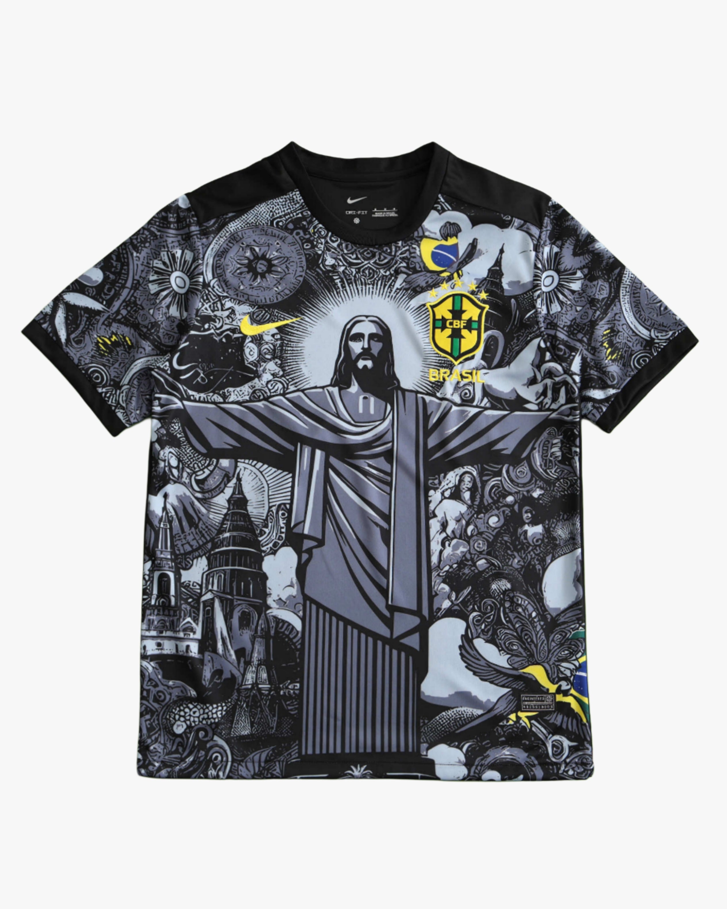 Brazil x Jesus Kit | Christ the Redeemer Jersey – Footxo