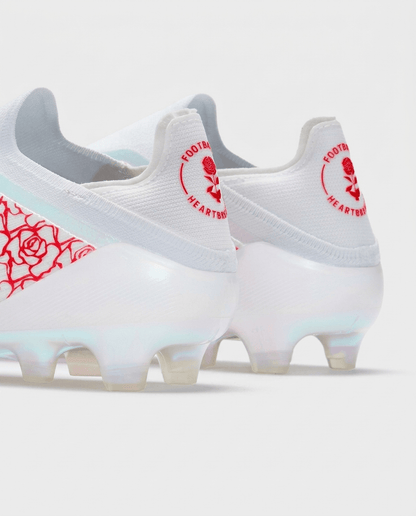 F50 Elite x Lamine Yamal Heartbreaker football boots chrome Sprintplate 360 soleplate detail