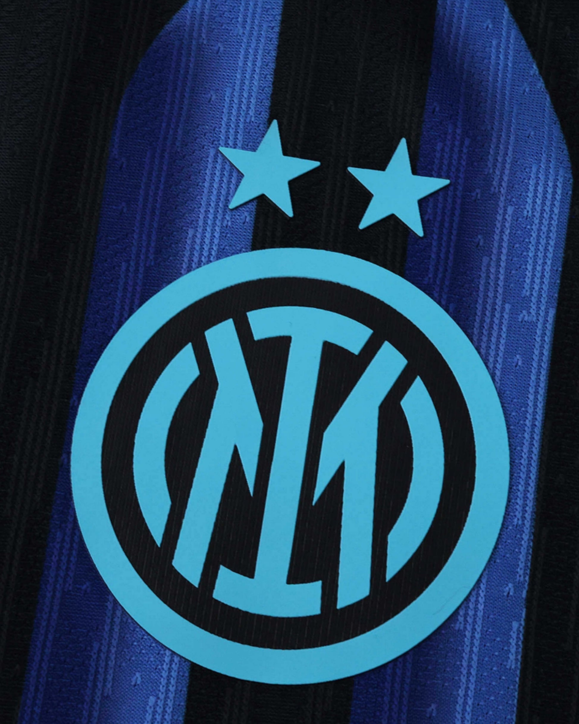 Inter Milan 2025/26 home jersey with club crest and stars.