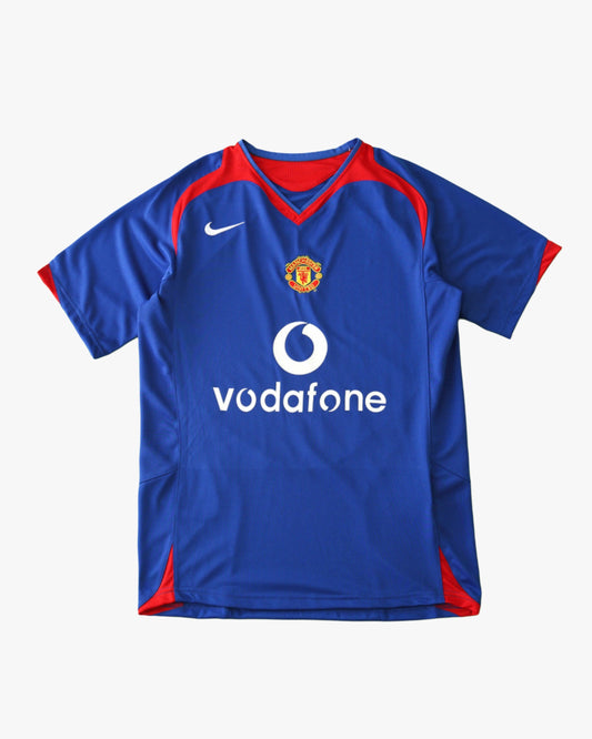 MANCHESTER UNITED RETRO AWAY 2005/06 - Footxo