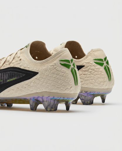 Nike Phantom 6 Low Elite SE FG Black Mamba football boots colourful faceted soleplate detail