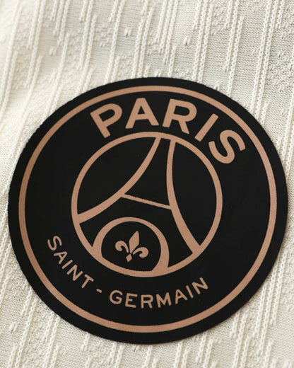 PSG BEIGE AND BLACK PREMIUM KIT - Footxo