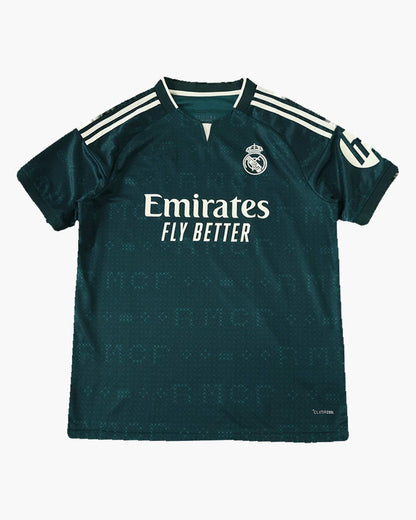 Real Madrid Away 2026/27 Emerald Jersey — Front View