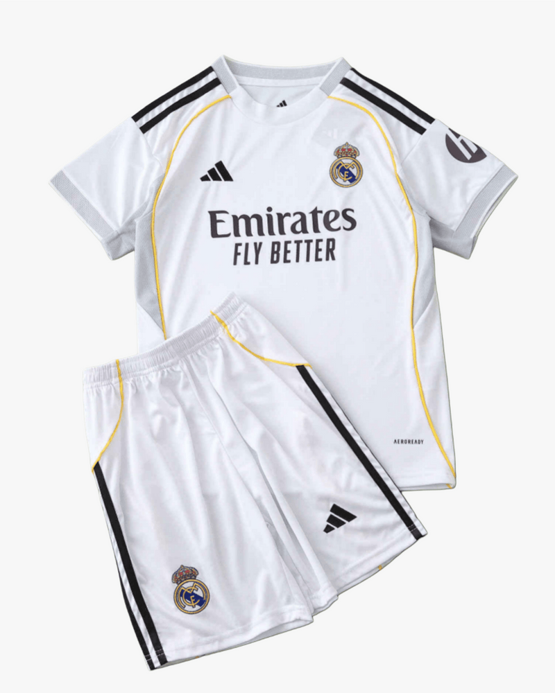 REAL MADRID HOME 2025/26 KIDS - Footxo