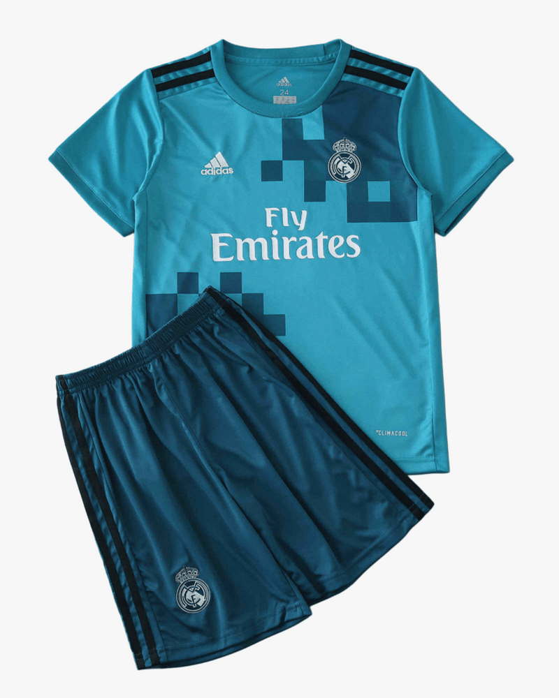 REAL MADRID RETRO THIRD 2017/18 KIDS - Footxo