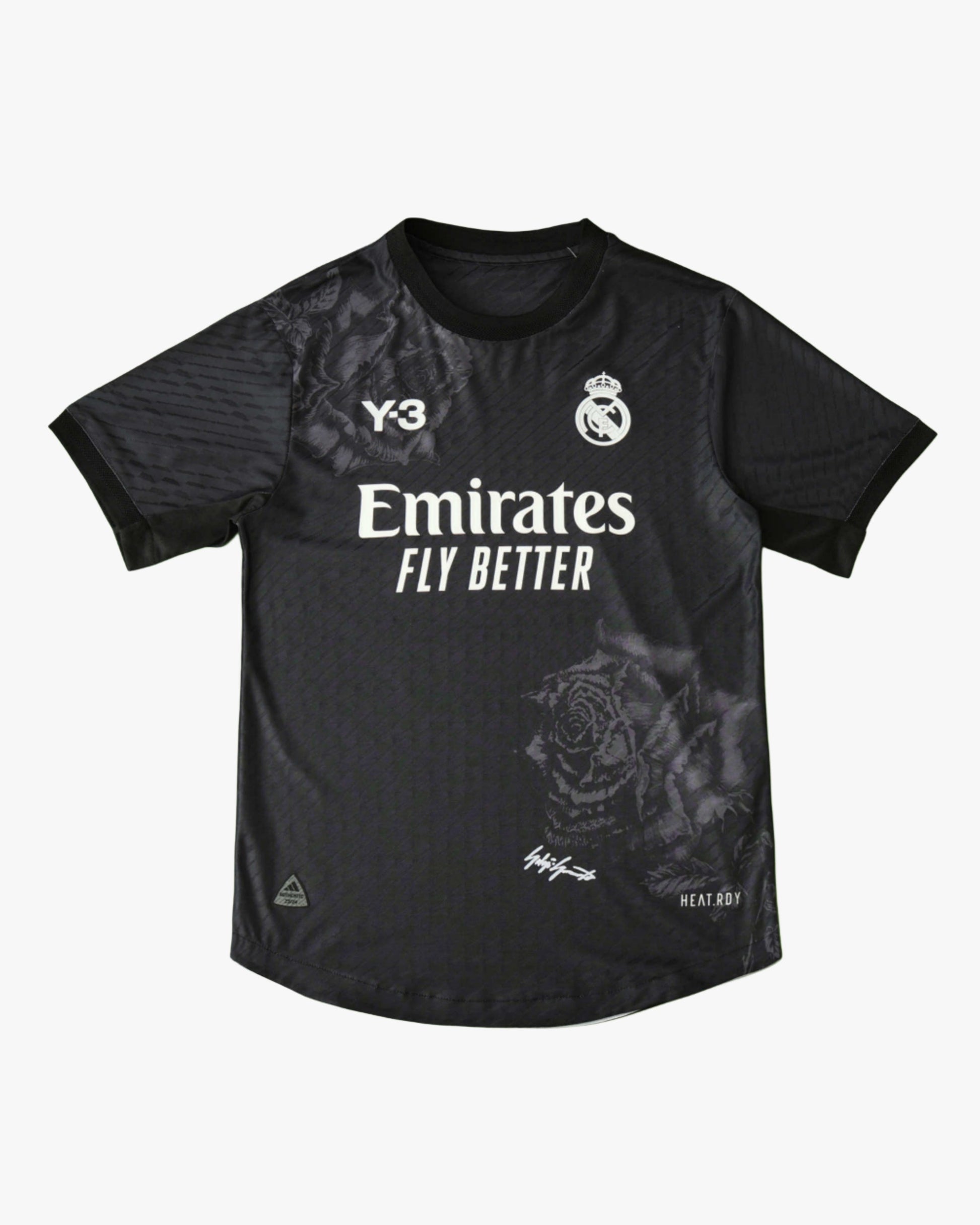 REAL MADRID x Y3 BLACK PREMIUM KIT - Footxo