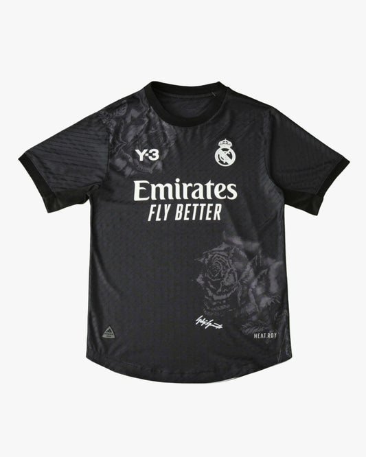 REAL MADRID x Y3 BLACK PREMIUM KIT - Footxo